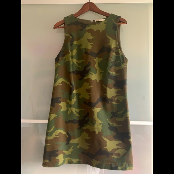 Alice + Olivia Dresses & Skirts - Alice + Olivia camo short dress. Worn once!
